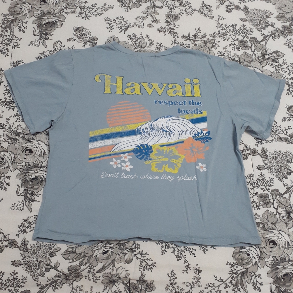 FRENCH PASTRY Cropped Hawaii T-Shirt